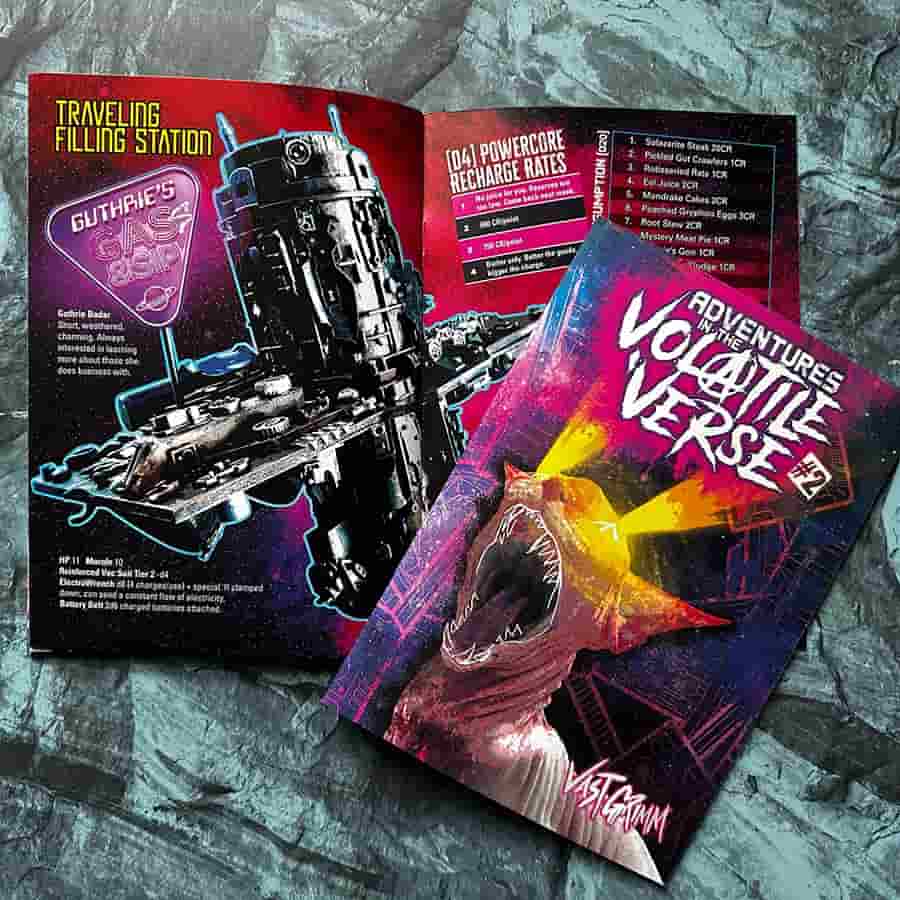 Volatile Verse 2 Adventure Zine | Dragon's Lair Comics and Fantasy Houston TX