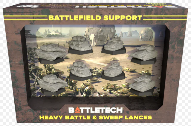 BattleTech: Mercenaries Forcepack - Battlefield Support Heavy Battle & Sweep Lances | Dragon's Lair Comics and Fantasy Houston TX