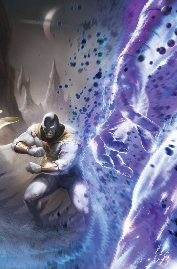 Space Ghost #8 Cover E Francesco Mattina Metal Virgin Variant | Odin's Place