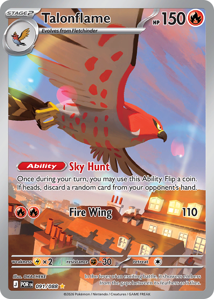 Talonflame (123/142) [Scarlet & Violet: Stellar Crown] | Odin's Place