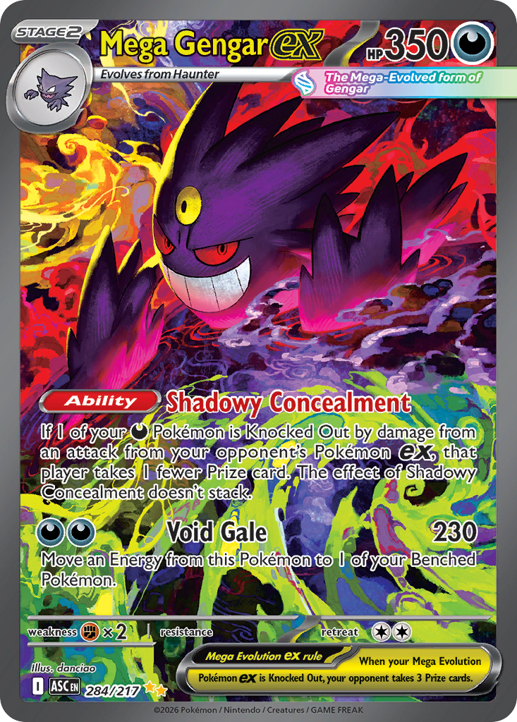 Gengar ex (193/162) [Scarlet & Violet: Temporal Forces] | Odin's Place