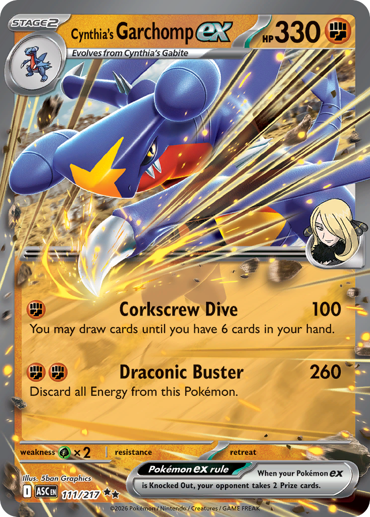 Garchomp (109/172) [Prize Pack Series Two] | Odin's Place