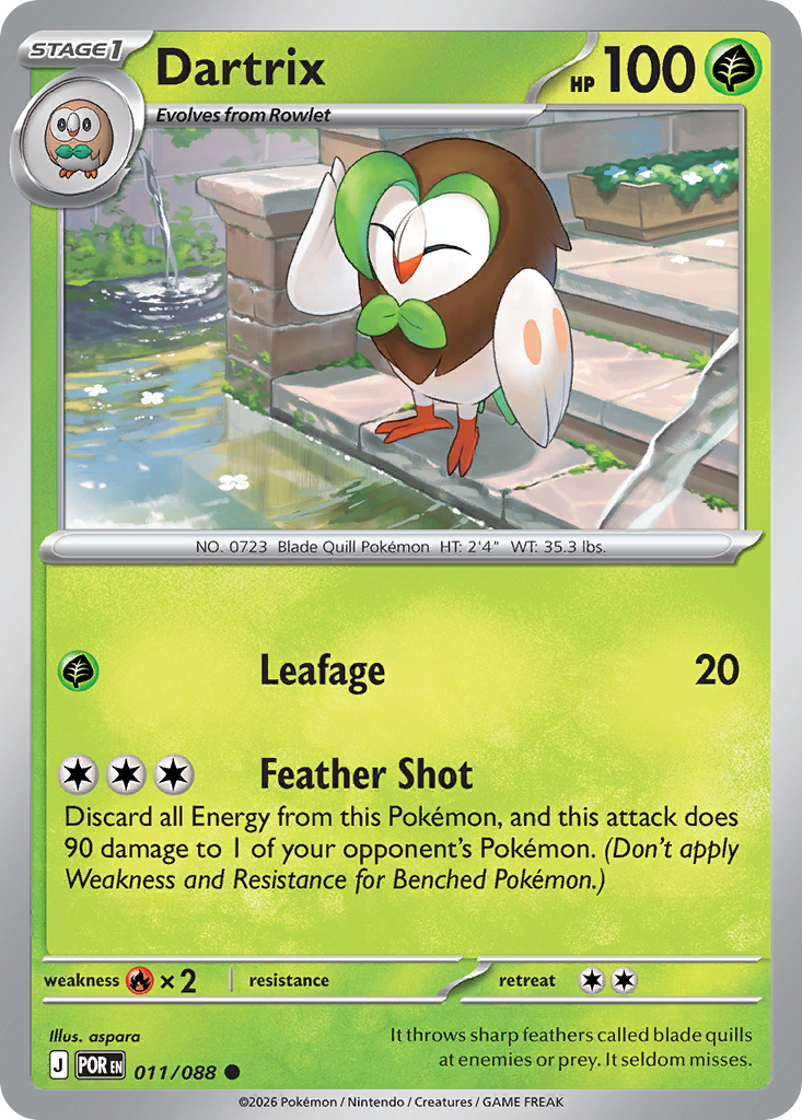 Dartrix (004/064) [Scarlet & Violet: Shrouded Fable] | Odin's Place