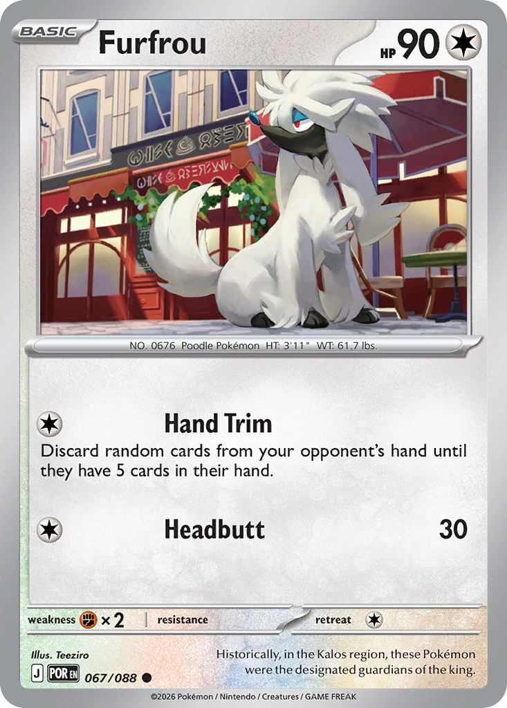 Furfrou (051/064) [Scarlet & Violet: Shrouded Fable] | Odin's Place