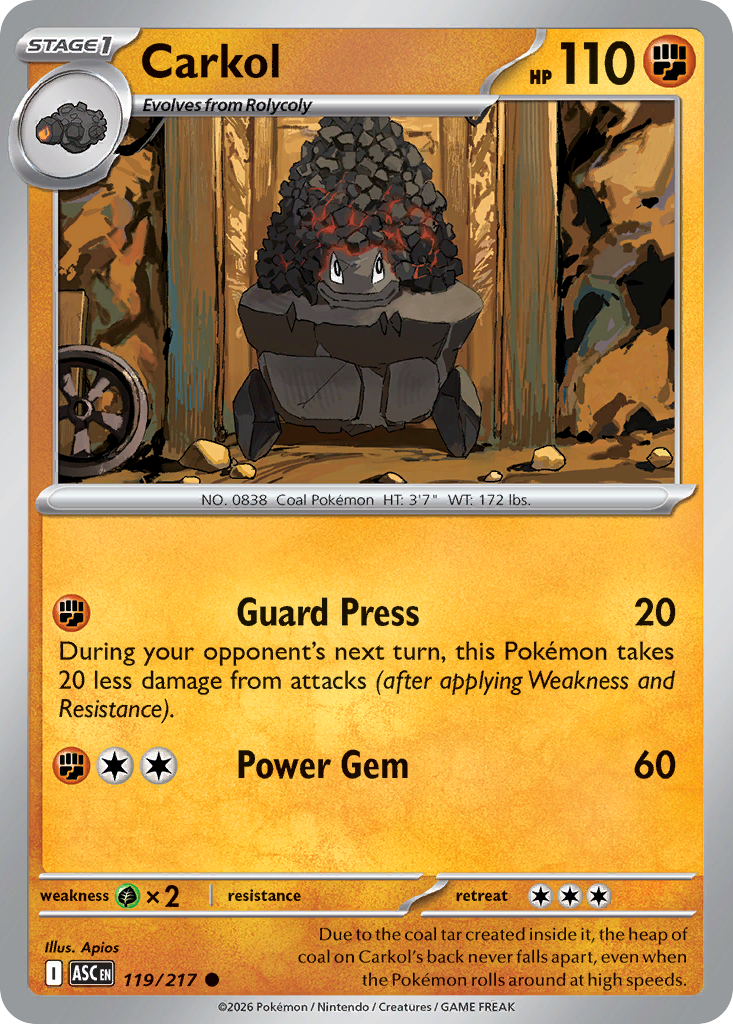 Carkol (094/162) [Scarlet & Violet: Temporal Forces] | Odin's Place