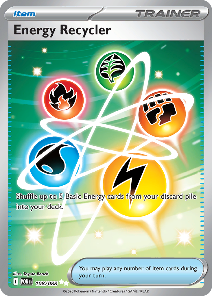 Energy Recycler (124/163) (Lost Box Kyogre - Shao Tong Yen) [World Championships 2023] | Odin's Place