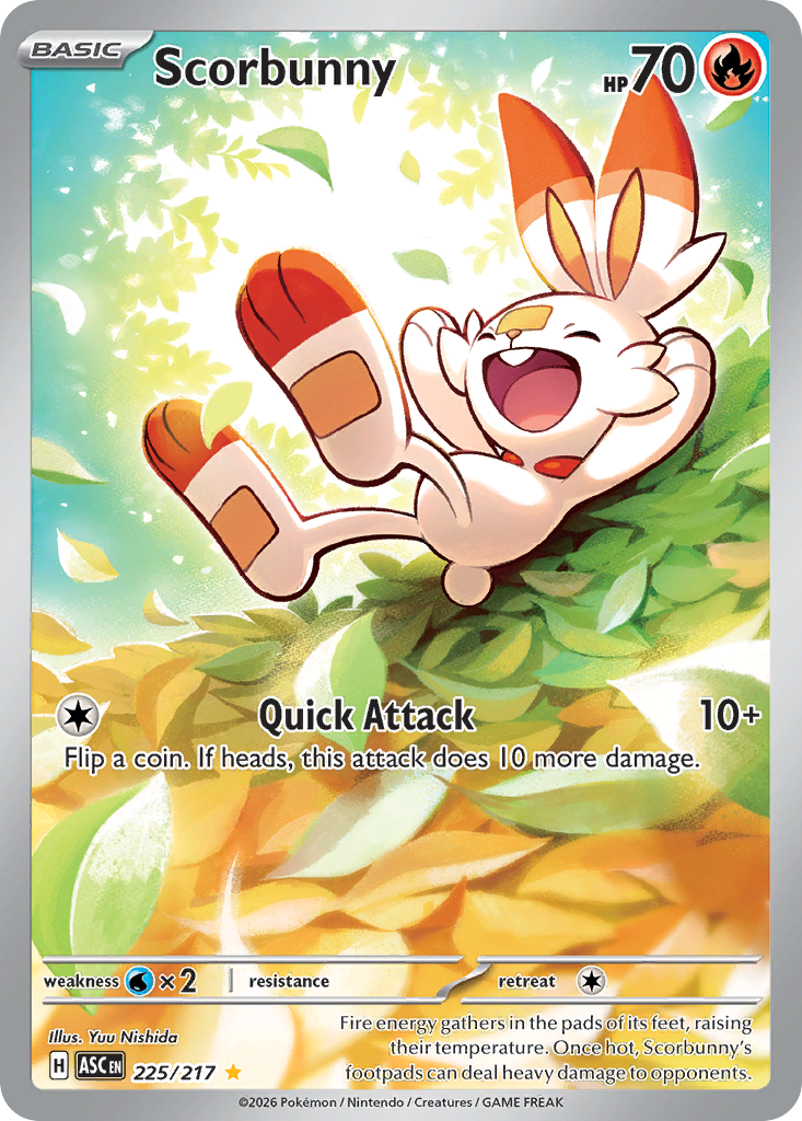 Scorbunny (026/142) [Scarlet & Violet: Stellar Crown] | Odin's Place