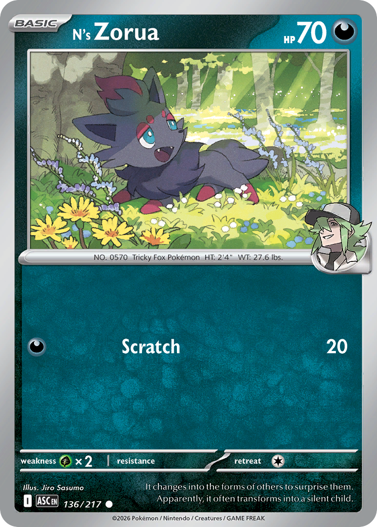 Zorua (031/064) [Scarlet & Violet: Shrouded Fable] | Odin's Place