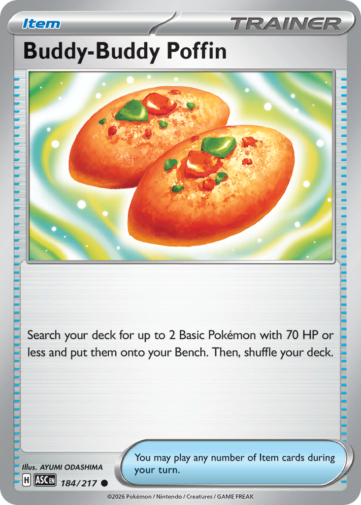 Buddy-Buddy Poffin (144/162) [Scarlet & Violet: Temporal Forces] | Odin's Place