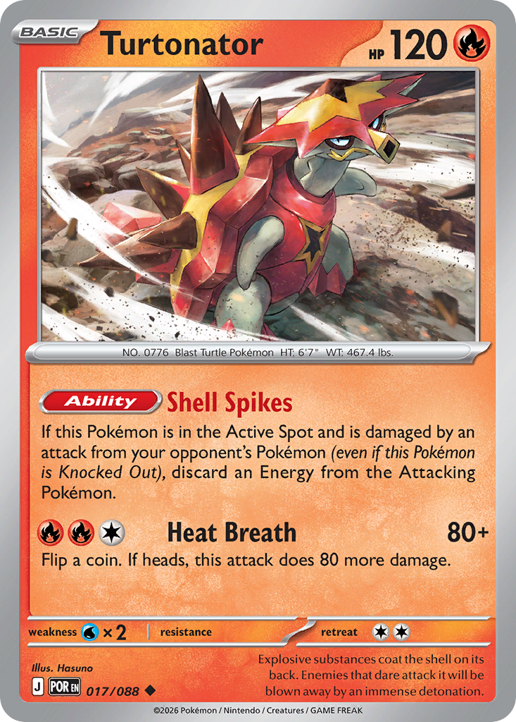 Turtonator (025/142) [Scarlet & Violet: Stellar Crown] | Odin's Place