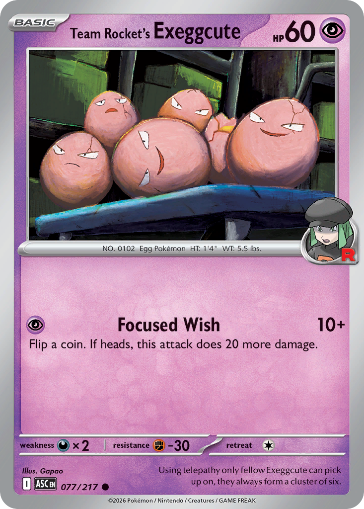 Exeggcute (192/191) [Scarlet & Violet: Surging Sparks] | Odin's Place