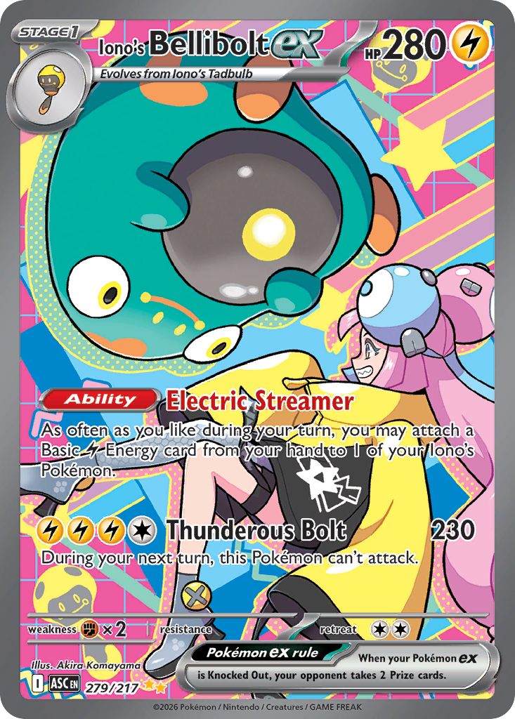 Iono (185/193) (Colorless Lugia - Gabriel Fernandez) [World Championships 2023] | Odin's Place