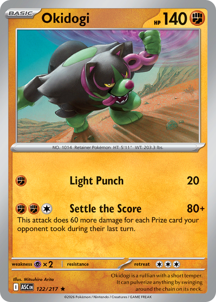 Okidogi (057/131) (Master Ball Pattern) [Scarlet & Violet: Prismatic Evolutions] | Odin's Place