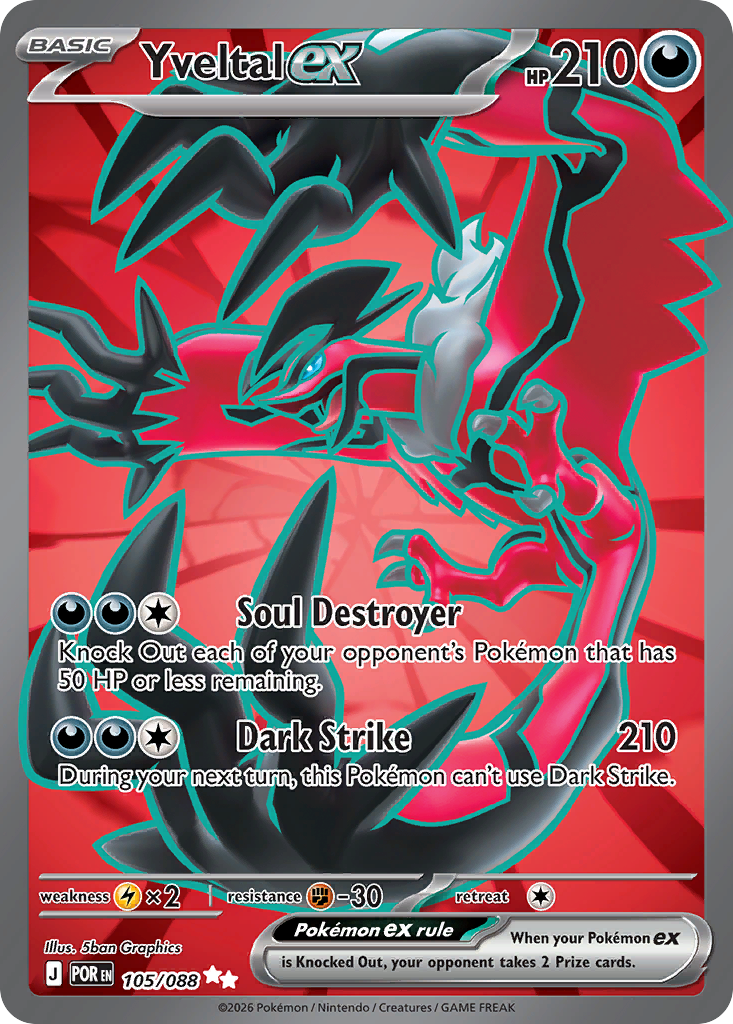 Yveltal (035/064) [Scarlet & Violet: Shrouded Fable] | Odin's Place