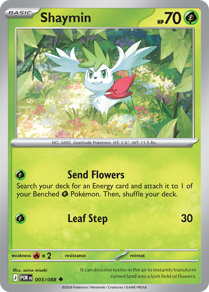 Shaymin (013/162) [Scarlet & Violet: Temporal Forces] | Odin's Place
