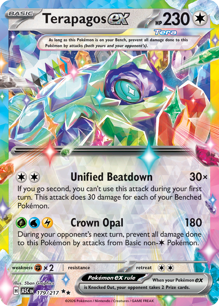 Terapagos ex (128/142) [Prize Pack Series Six] | Odin's Place