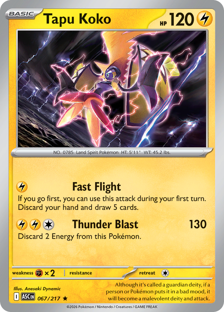 Tapu Koko (065/191) [Scarlet & Violet: Surging Sparks] | Odin's Place