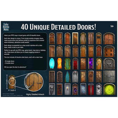 Loke Battle Mats: Big Box of Dungeon Doors | Dragon's Lair Comics and Fantasy Houston TX