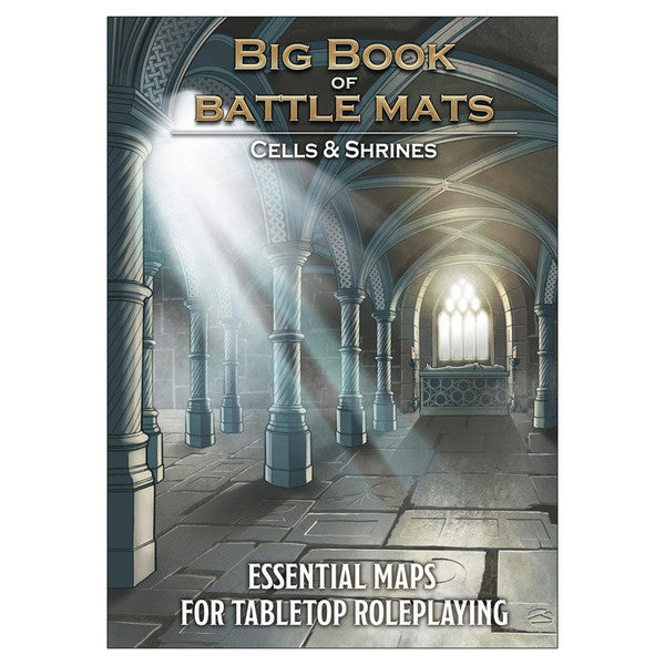 Loke Battle Mats: Big Book of Battle Mats: Cells & Shrines | Dragon's Lair Comics and Fantasy Houston TX