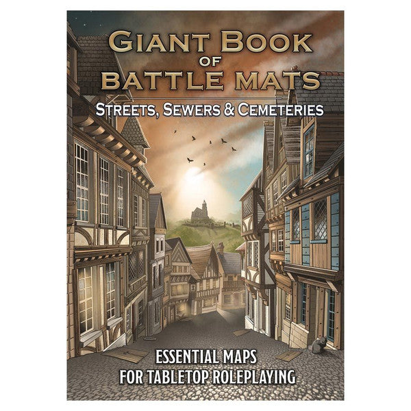Loke Battle Mats: Giant Book of Battle Mats: Streets & Sewers | Dragon's Lair Comics and Fantasy Houston TX