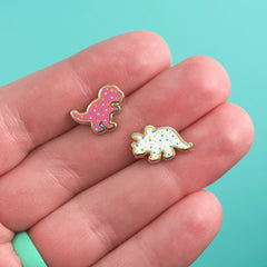 Dino Cookie Earrings | Dragon's Lair Comics and Fantasy Houston TX
