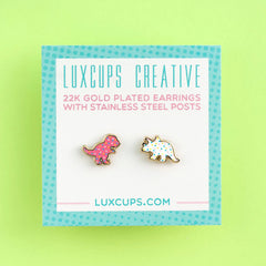 Dino Cookie Earrings | Dragon's Lair Comics and Fantasy Houston TX