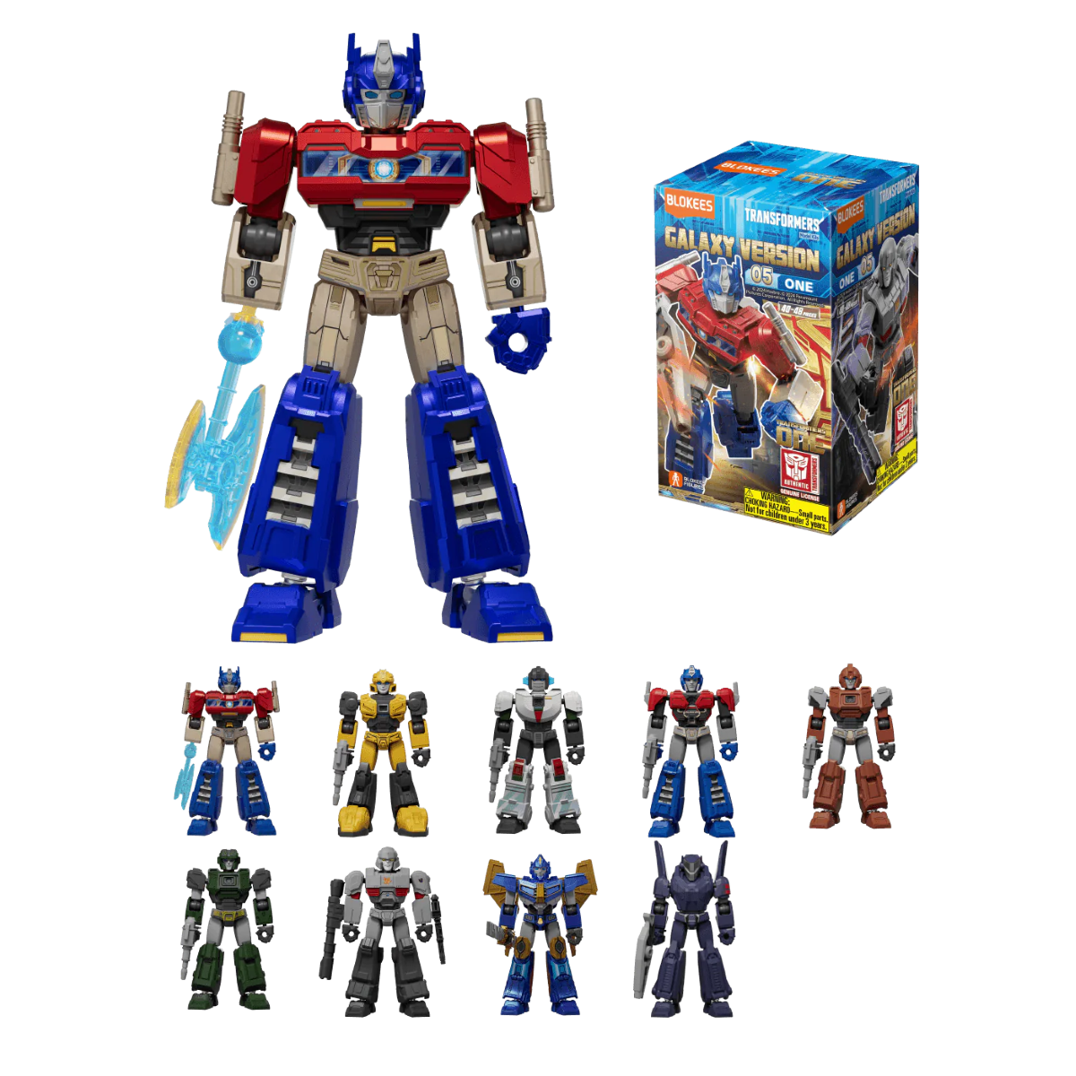 Blokees: Transformers - Galaxy Version 05: Transformers One Movie | Dragon's Lair Comics and Fantasy Houston TX