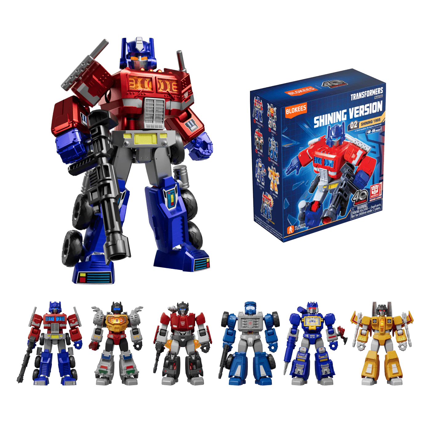 Blokees: Transformers - 4" Shining Version 02  Shining 1985 Blind Box | Dragon's Lair Comics and Fantasy Houston TX