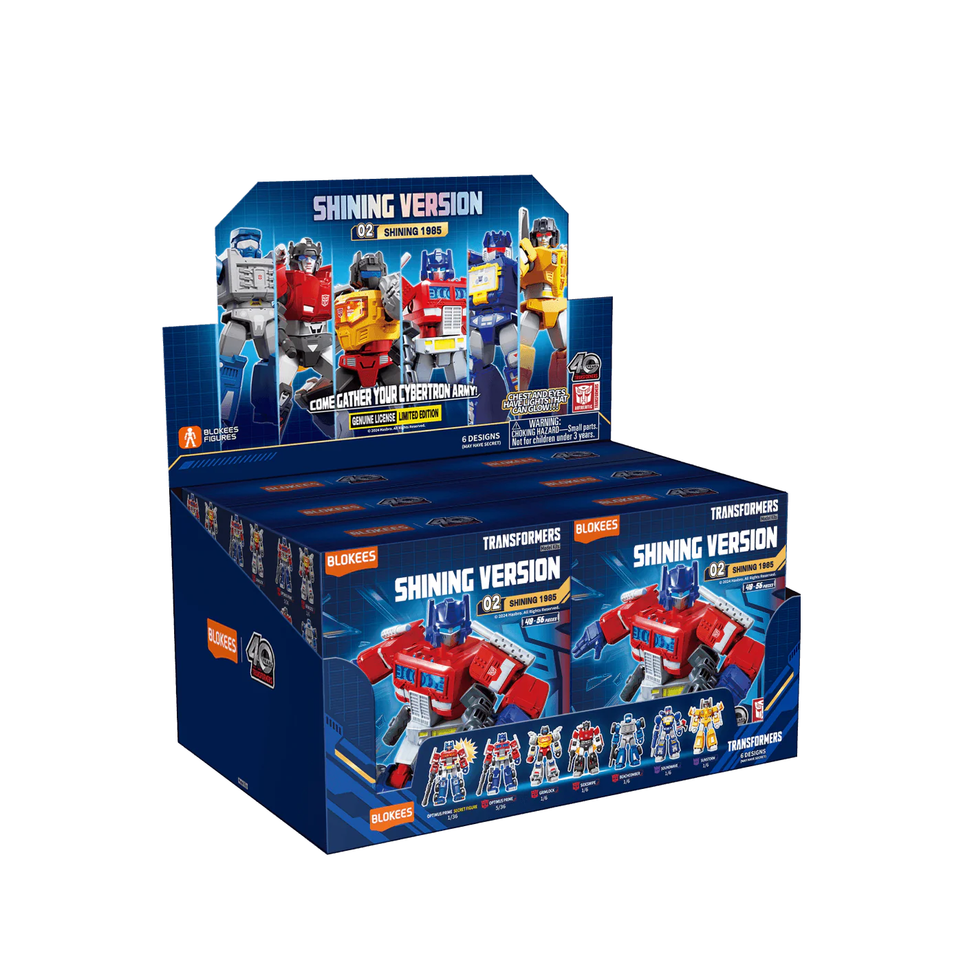 Blokees: Transformers - 4" Shining Version 02  Shining 1985 Blind Box | Dragon's Lair Comics and Fantasy Houston TX