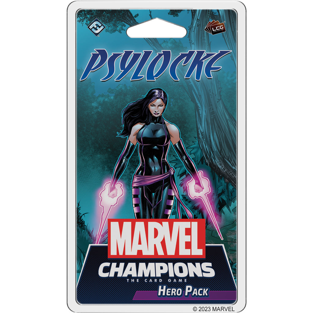 Marvel Champions: The Card Game - Psylocke Hero Pack | Dragon's Lair Comics and Fantasy Houston TX