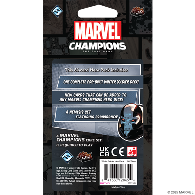 Marvel Champions LCG: Winter Soldier Hero Pack Expansion | Dragon's Lair Comics and Fantasy Houston TX