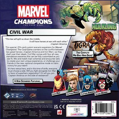 Marvel Champions TCG: Civil War Expansion | Dragon's Lair Comics and Fantasy Houston TX