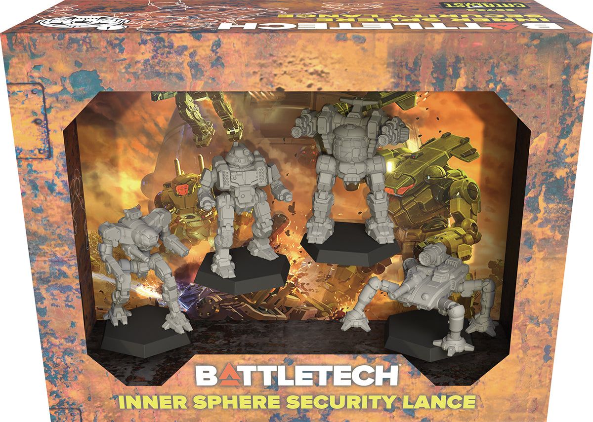 BattleTech: Mercenaries Forcepack - Inner Sphere Security Lance | Dragon's Lair Comics and Fantasy Houston TX