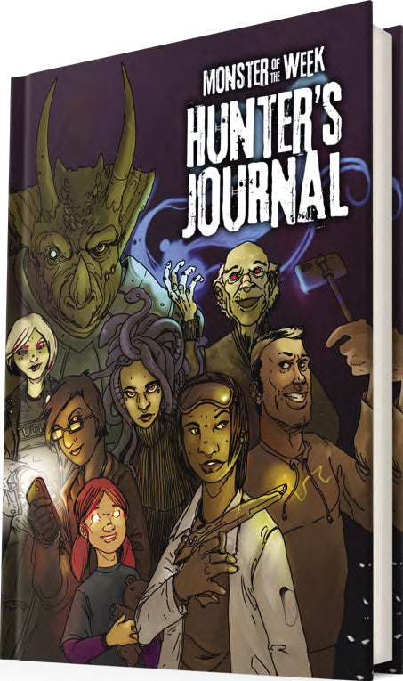 Monster of the Week RPG: Hunter's Journal HC | Dragon's Lair Comics and Fantasy Houston TX