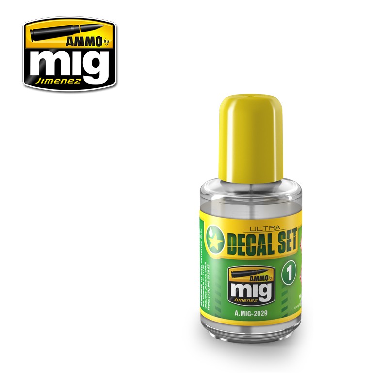 AK Interactive Ammo Mig Ultra Decal-Set Solution 30ml | Dragon's Lair Comics and Fantasy Houston TX