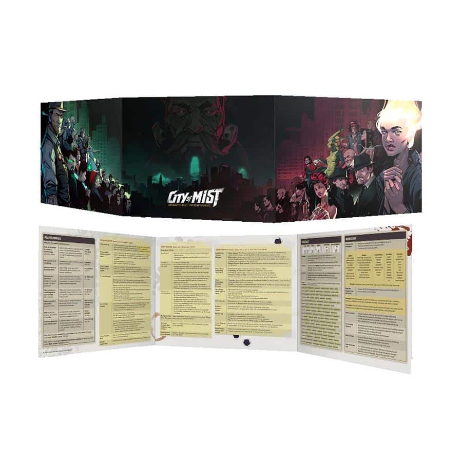 City of Mist (RPG): Master of Ceremonies Screen | Dragon's Lair Comics and Fantasy Houston TX