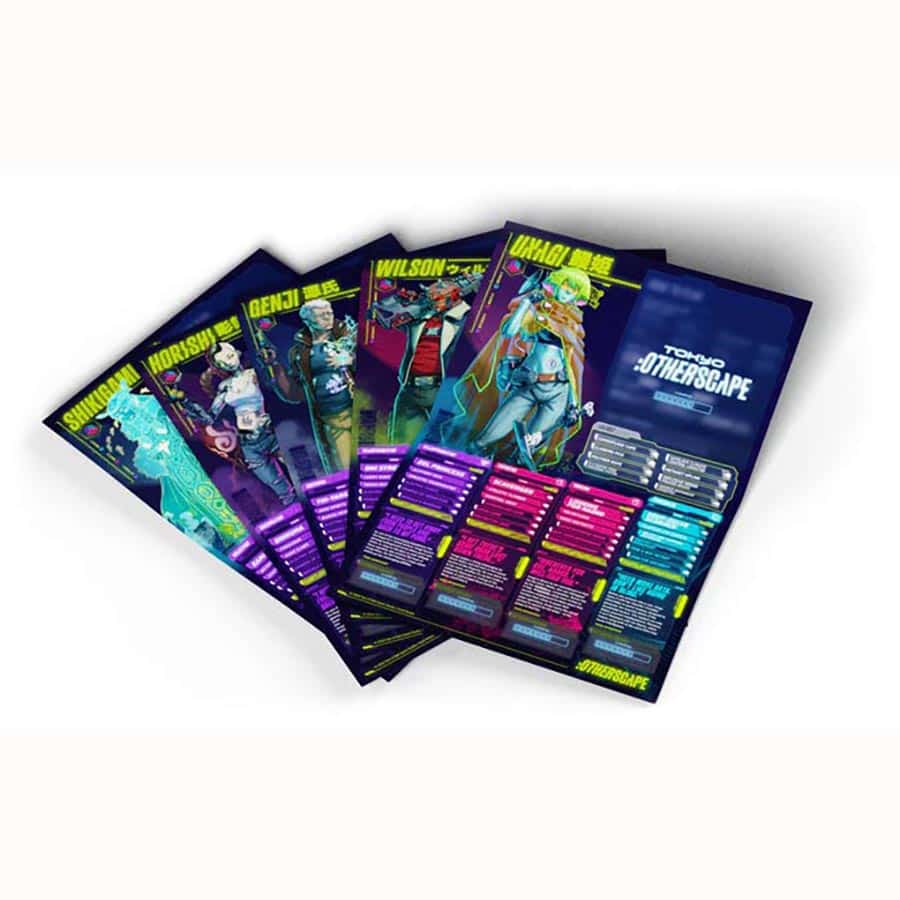 Otherscape (RPG): Character Folios Pack 1 | Dragon's Lair Comics and Fantasy Houston TX