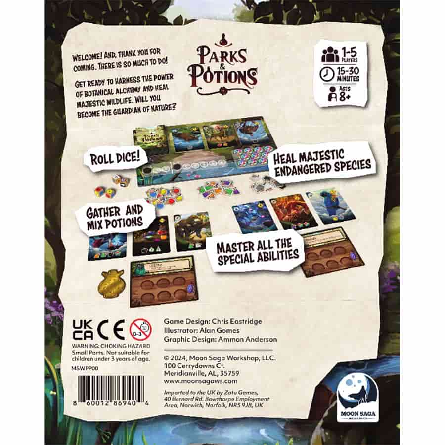 Parks & Potions | Dragon's Lair Comics and Fantasy Houston TX