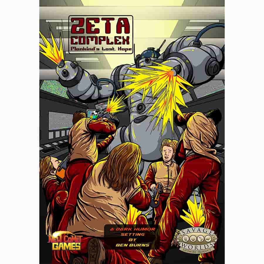 Zeta Complex: Mankind's Last Hope (Savage Worlds) | Dragon's Lair Comics and Fantasy Houston TX