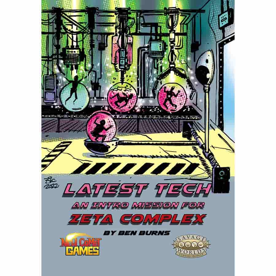 Zeta Complex: Latest Tech (Savage Worlds) | Dragon's Lair Comics and Fantasy Houston TX