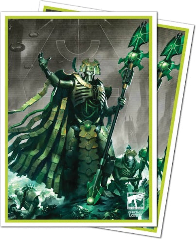 Warhammer 40K: Necron Codex Aligned 105ct Apex Deck Protector Sleeves | Odin's Place