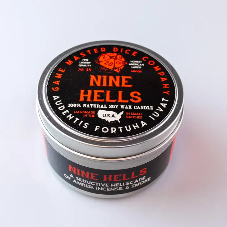 Game Master Dice RPG Candles Assorted Scents | Odin's Place
