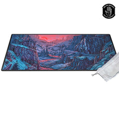 Orange Nebula Desk Mats | Odin's Place