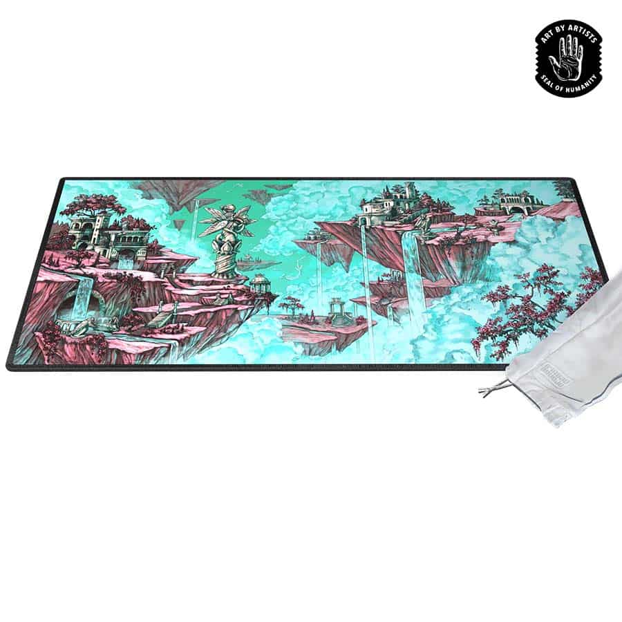 Orange Nebula Desk Mats | Odin's Place
