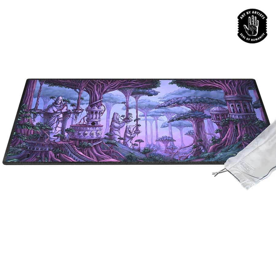 Orange Nebula Desk Mats | Odin's Place
