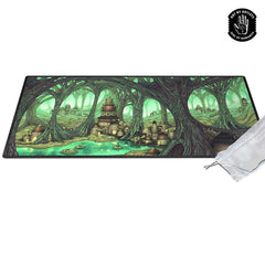 Orange Nebula Desk Mats | Odin's Place