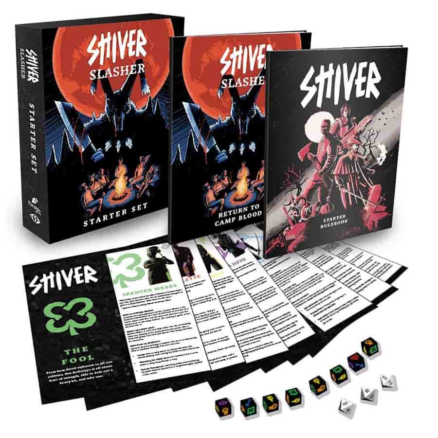 Shiver RPG: Slasher Starter Box | Dragon's Lair Comics and Fantasy Houston TX