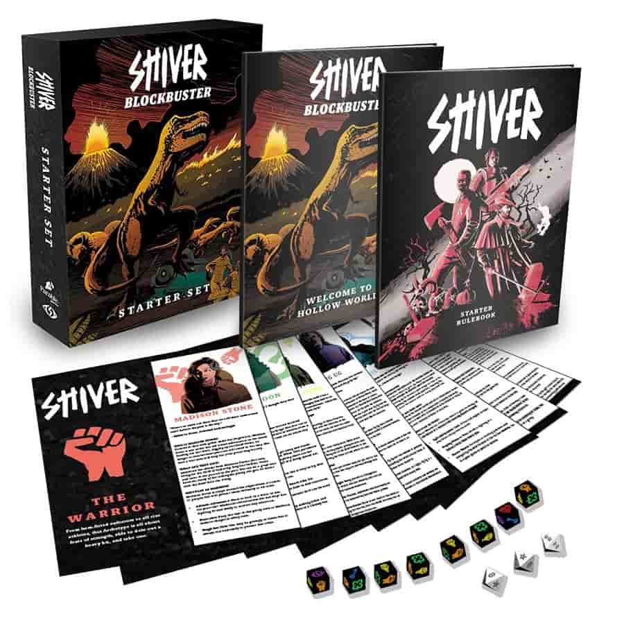 Shiver RPG: Blockbuster Starter Box | Dragon's Lair Comics and Fantasy Houston TX