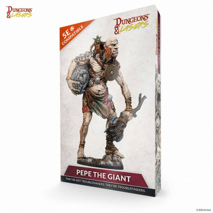 Dungeons and Lasers: Miniatures - Pepe, The Giant | Dragon's Lair Comics and Fantasy Houston TX