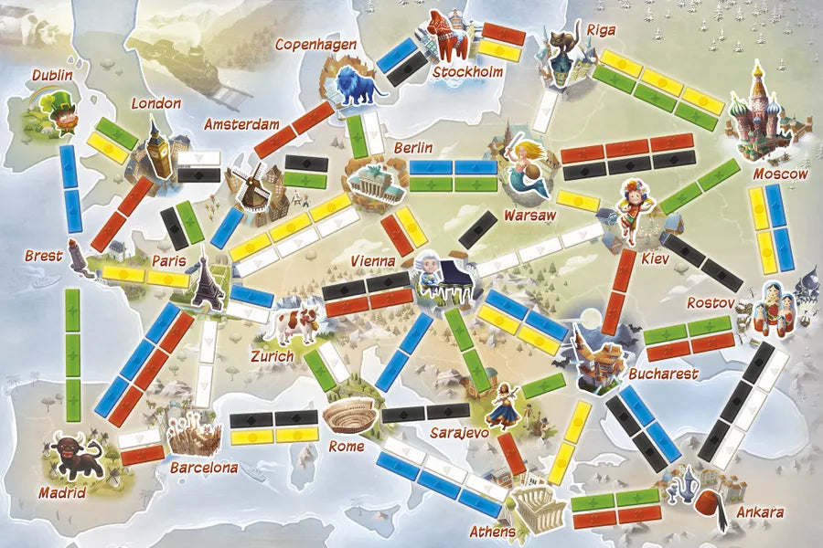 Ticket to Ride Europe: First Journey | Dragon's Lair Comics and Fantasy Houston TX